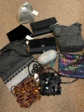 Large Lot of Beaded and Embellished Purses/Clutches