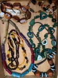 Lot of 6 Costume Jewelry Necklaces - As Pictured