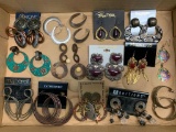 Large Lot of Misc Earrings - As Pictured