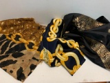 Set of 3 Ladies Scarves NWT - As Pictured