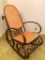 Vintage Cane Back & Bottom Rocking Chair. This is 40