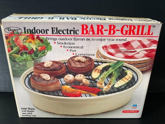 A Dazey Indoor Electric BBQ Grill New in Box