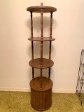 Round Retro Plant Stand (Fiber Board) This is 63