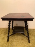 Large Wood 2 Tier Table. This is 30