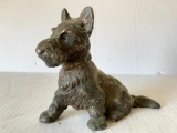 Pewter Scottie Dog Figure. This is 5