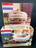 Two Piece Set Incl 5 QT Covered Dutch Oven & 10