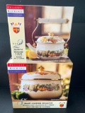 Two Piece Set Incl 2 QT Tea Kettle & 8 QT Covered Stock Pot New in Box