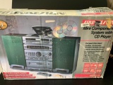 Sounddesign Mini Component System w/CD Player. Box has Been Open but Appears New in Box