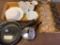 Misc Lot Incl Plates, Mugs, Wine Glasses, Pans & More