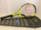 Wilson Titanium Soft Shock Tennis Racket & Cover w/String Tension 50-60 LBS. Handle Needs Redone
