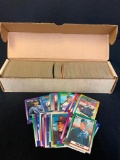 Box of Vintage 1990 Stadium Club Topps Baseball Collector Cards