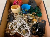 Large Lot of Costume Jewelry As Pictured
