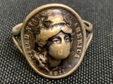 United States of America 1911 Ring Size 7.25