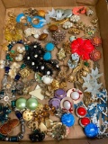 Large Lot of Misc Earrings. Mostly Clip Ons