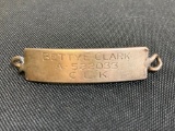 Sterling Silver ID Bracelet Tag. Name 