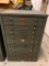 Metal Cabinet w/Vintage Capacitors 30