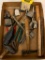 Misc Tool Lot Incl Hammers, Wrenches, Wedges & More - As Pictured