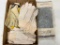 Large Lot of Misc Lineman Gloves. Leather & Canvas