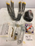 Mig Welding Tape, Torch Handles, New Gloves & Hangers - As Pictured