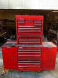 Stackon CHCF210 Toolbox w/3 Drawer Add on & 3-2 Drawer Hang On's. This is 61