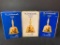 Set of 3 Hummel Goebel Annual Collector Bell 1978-1979 New in Box. Approx 7