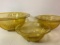 Set of 3 Glass Stacking Mixing Bowls. The Largest is 8.5