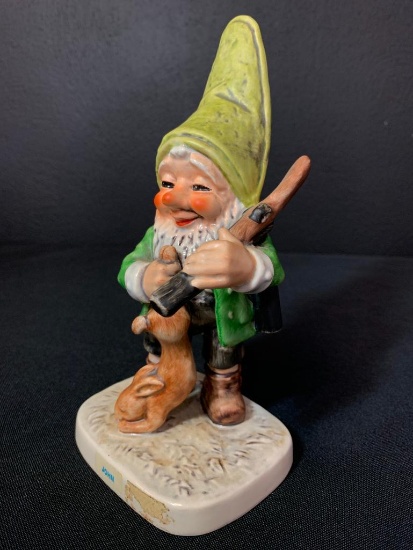 Vintage German Hummel Co-Boy Gnomes "John The Hunter". This is 8" Tall