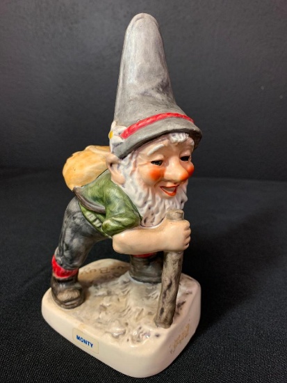 Vintage German Hummel Co-Boy Gnomes "Monty The Mountain Climber". This is 8" Tall