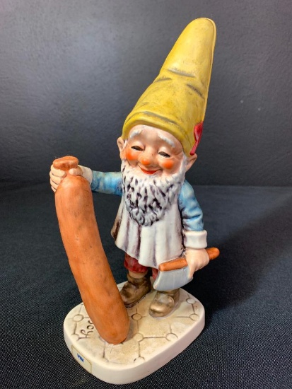 Vintage German Hummel Co-Boy Gnomes "Wim The Court Supplier". This is 8" Tall