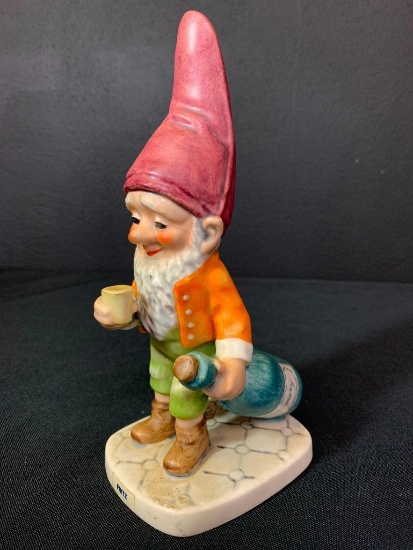 Vintage German Hummel Co-Boy Gnomes "Fritz the Boozer". This is 8" Tall