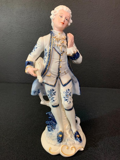 10.5" Royal Meridian Handgemalt Porcelain Victorian Style Figurine by Noritake