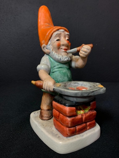 Vintage German Hummel Co-Boy Gnomes "Carl The Cook". This is 8" Tall