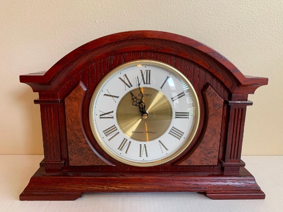 Seiko Mantle Clock. This is 9.5" T x 14" W
