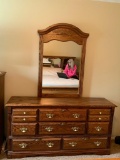 8 Drawer Chest of Drawers w/Mirror. This is 32