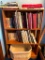 Bookshelf w/Items Shown. The Bookshelf is 41