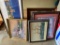 Decorator Lot of 8 Framed Prints. The Largest is 15