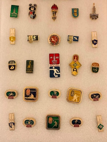 Collector Lapel Pins from Olympics