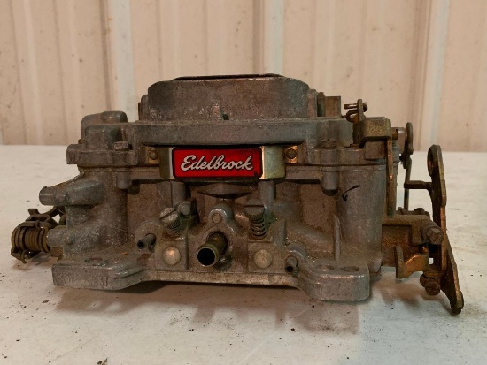 Used Edelbrock 4 Barrel Carburetor #1407 1437 8867