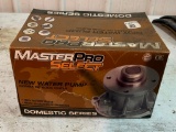 Master Pro Appears Rebuilt Water Pump