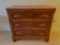 Large Antique Dresser w/3 Drawers & Ornate Handles. This is 36