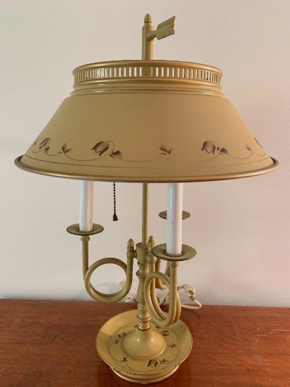 20" Vintage Metal Lamp
