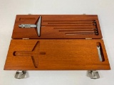 Brown and Sharpe Depth Mics in Wooden Box