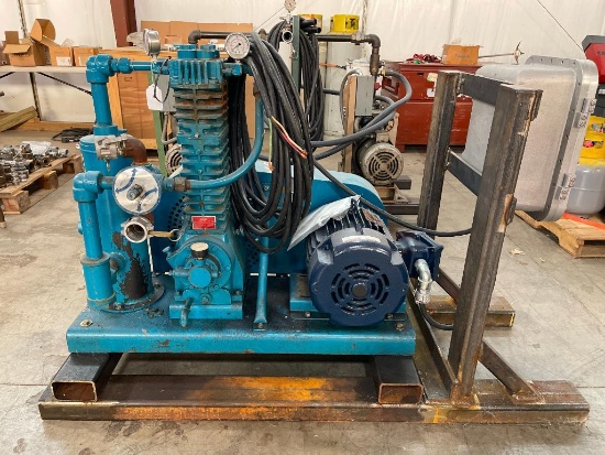 Blackmer Model HD162B Gas Compressor Rated for Hazardous Duty, Class I, DIV 1