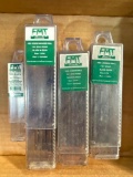 Group of New Used FMT Drill Bits, Boxes May not be full