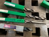 Used Precision and a Hertel Drill Bits and Extra Length Drill Bits as Pictured