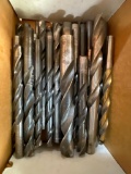 Group of Used, Steel Drill Bits in Box as Pictured!