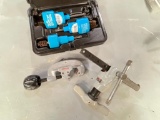 Rigid Pipe Cutter, Flaring Tool and Blue Monster Pipe Cleaning Set as Pictured