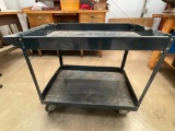 Metal Cart on Wheels with Handle, 33