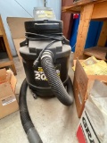 Genie Professional, 20 Gallon Shop Vac with all Shown! It was being used in Shop!