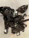 Group of Four 1000lb Ratchet Straps as Pictured